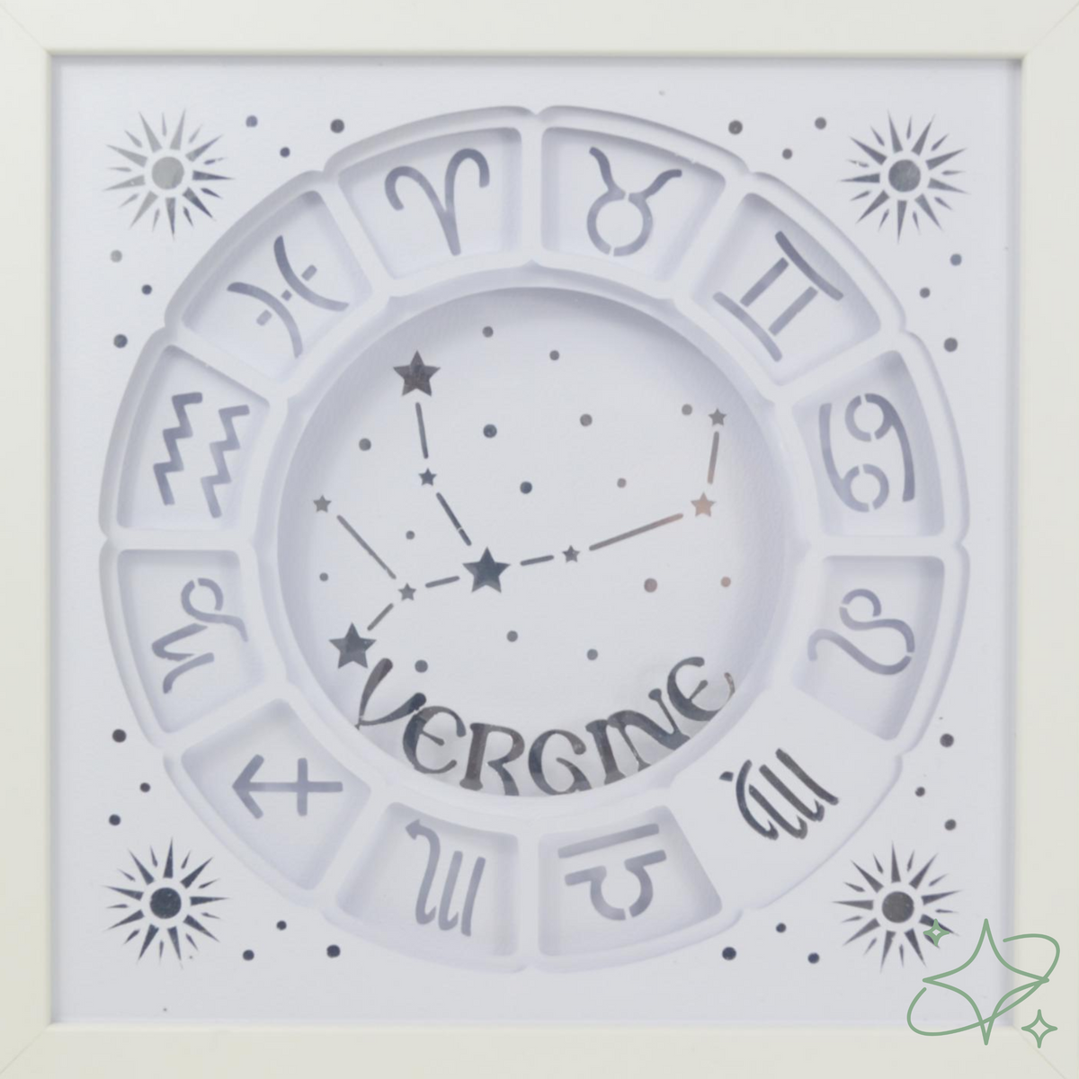 Quadro Oroscopo e Costellazioni Personalizzato - Decorazione Zodiaco Artigianale AllCraftLab