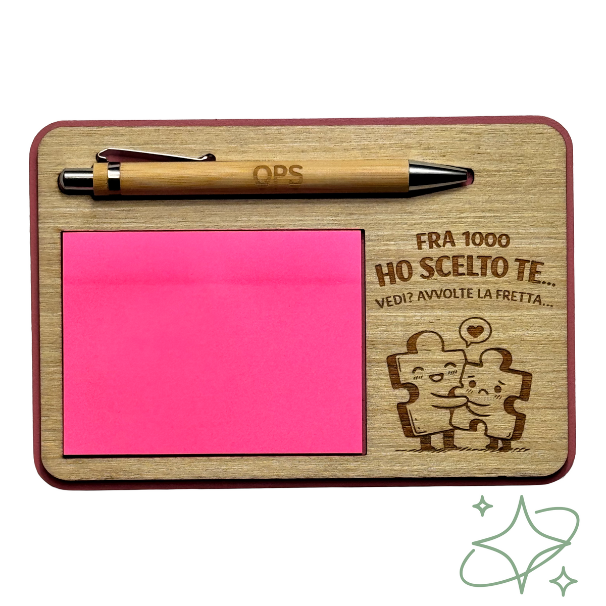Post-it Kawaii con Frase Umoristica – Cartoleria Creativa & Idea Regalo Originale