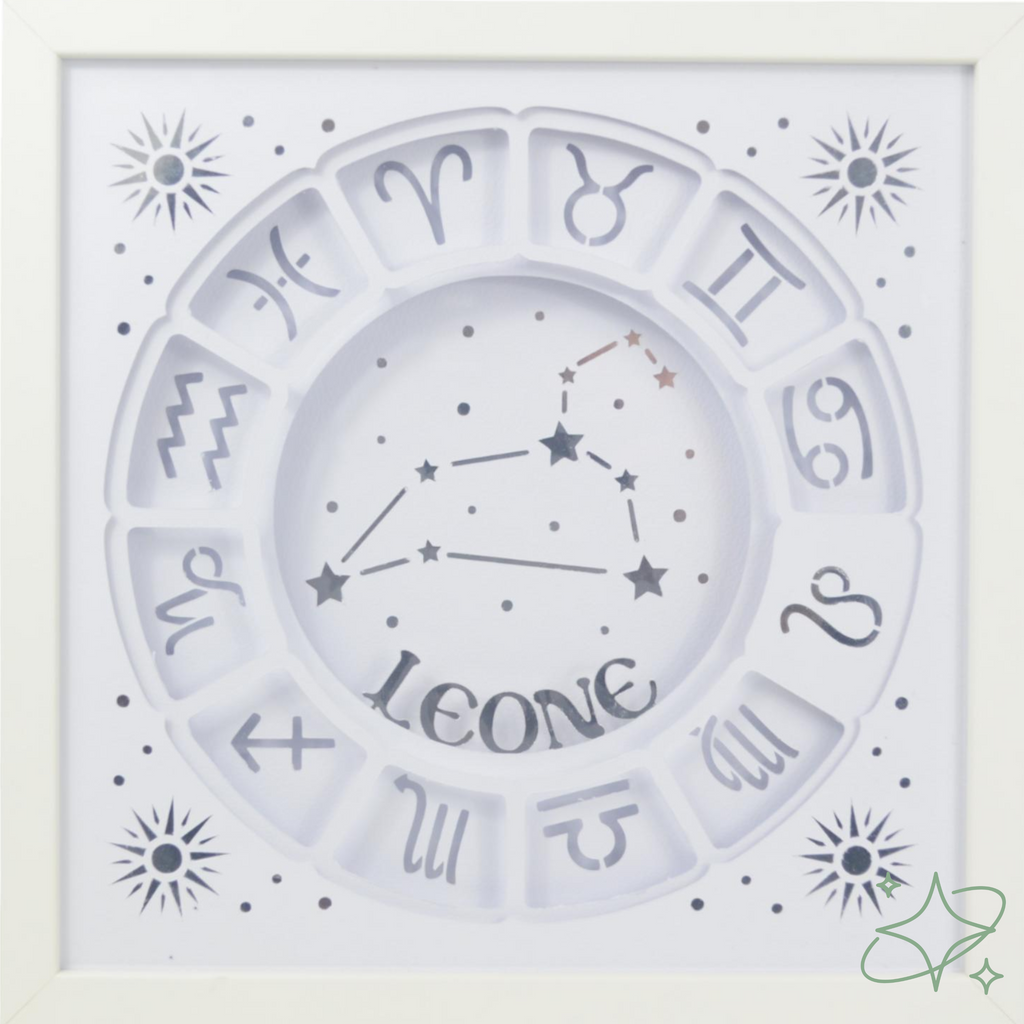 Quadro Oroscopo e Costellazioni Personalizzato - Decorazione Zodiaco Artigianale AllCraftLab