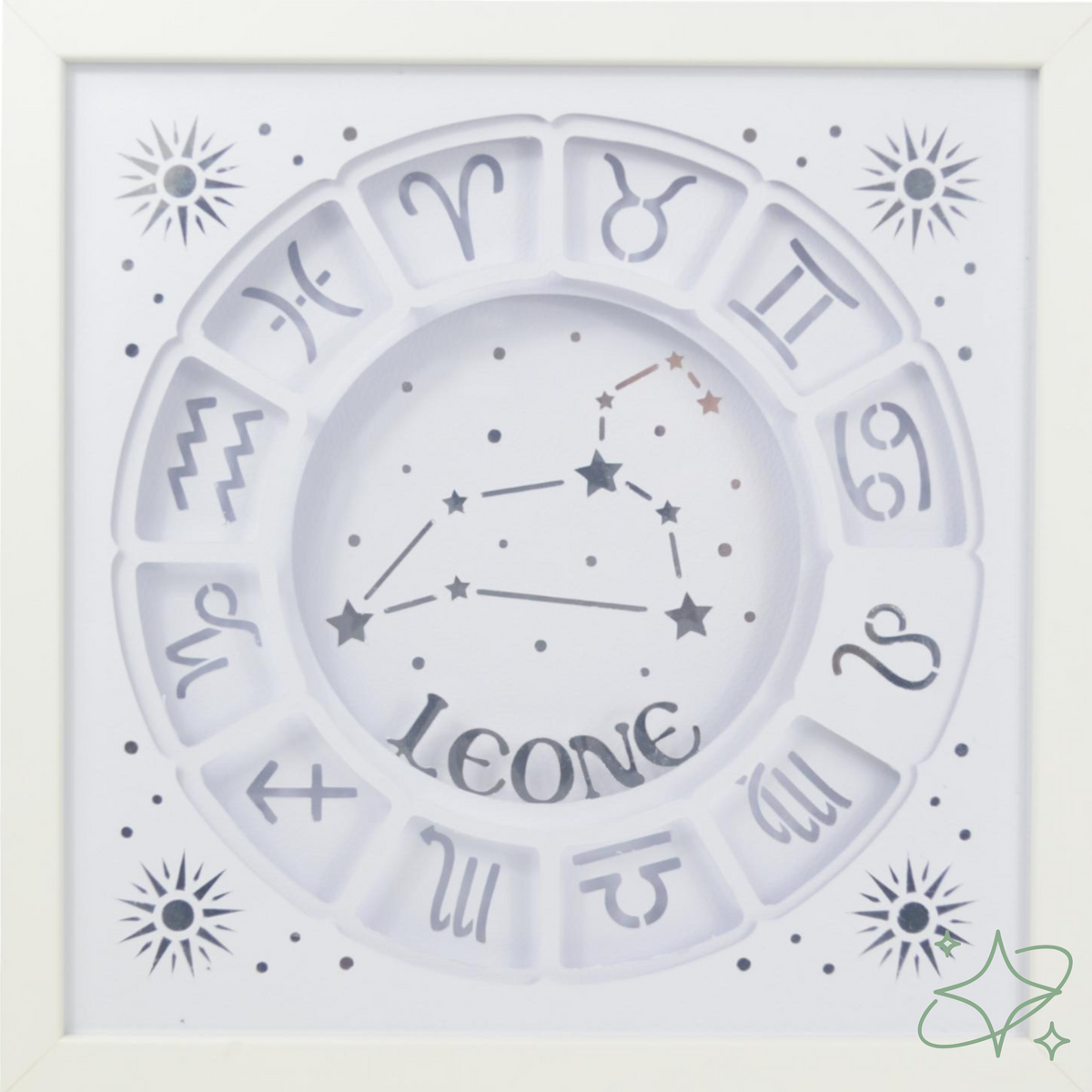 Quadro Oroscopo e Costellazioni Personalizzato - Decorazione Zodiaco Artigianale AllCraftLab