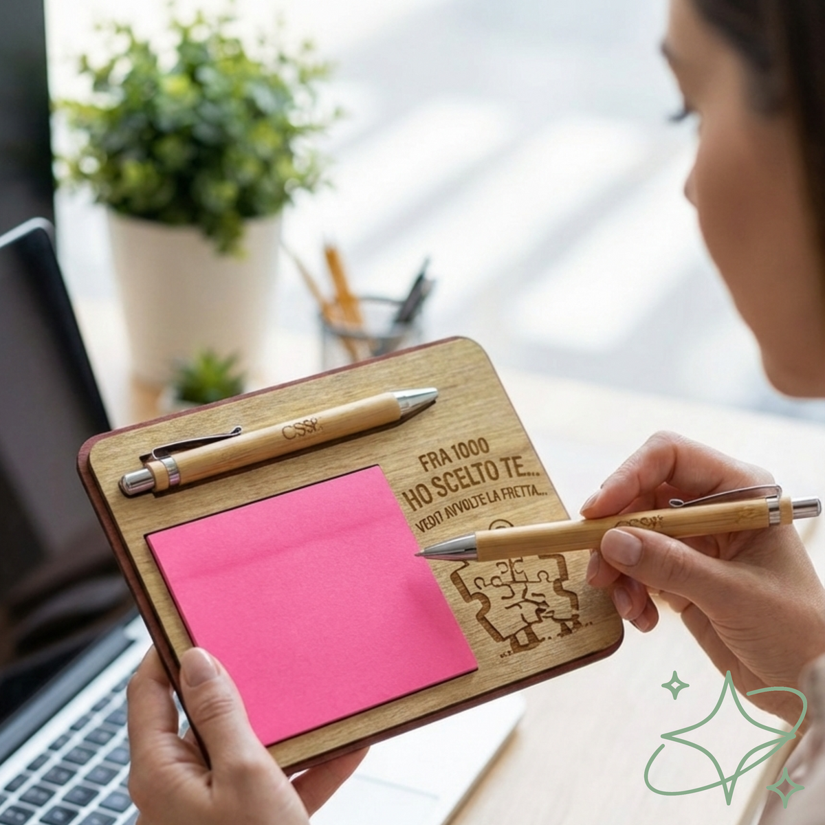 Post-it Kawaii con Frase Umoristica – Cartoleria Creativa & Idea Regalo Originale