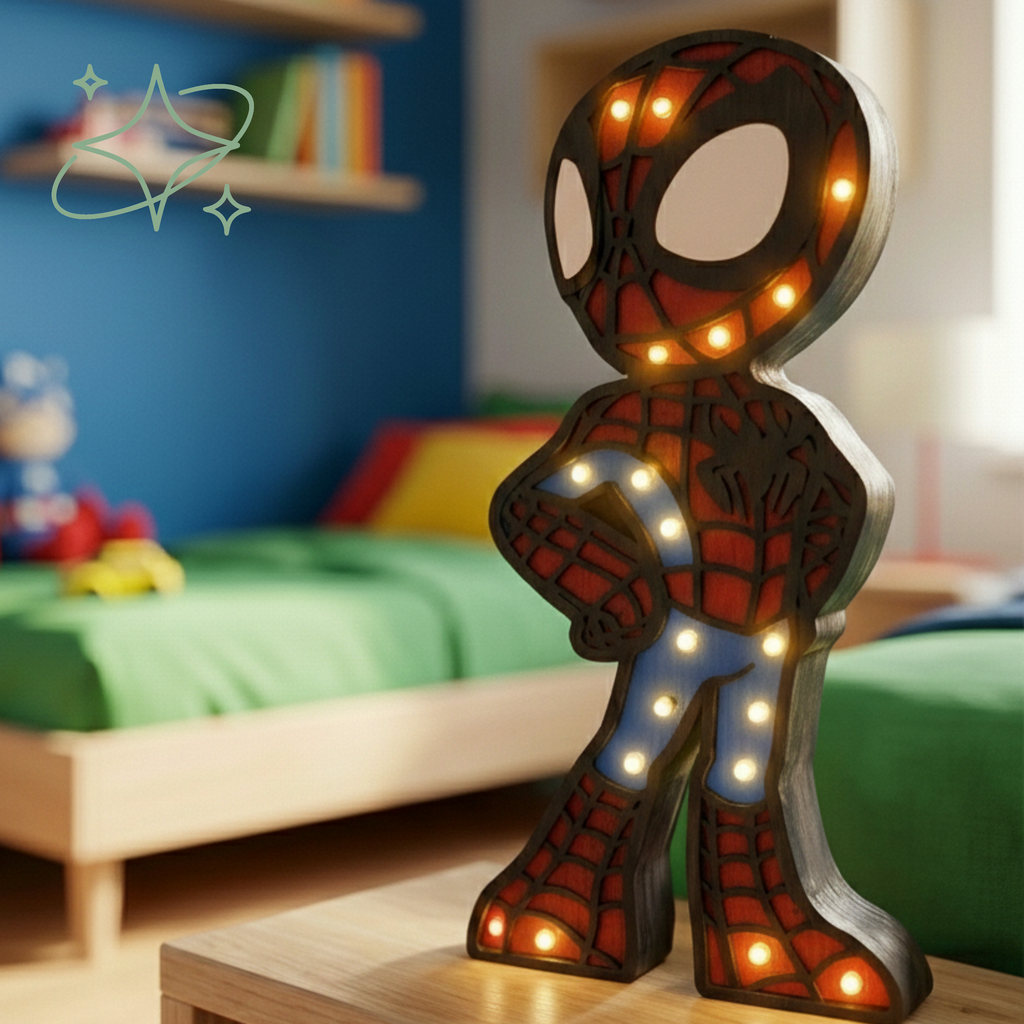 Spiderman-Lampe