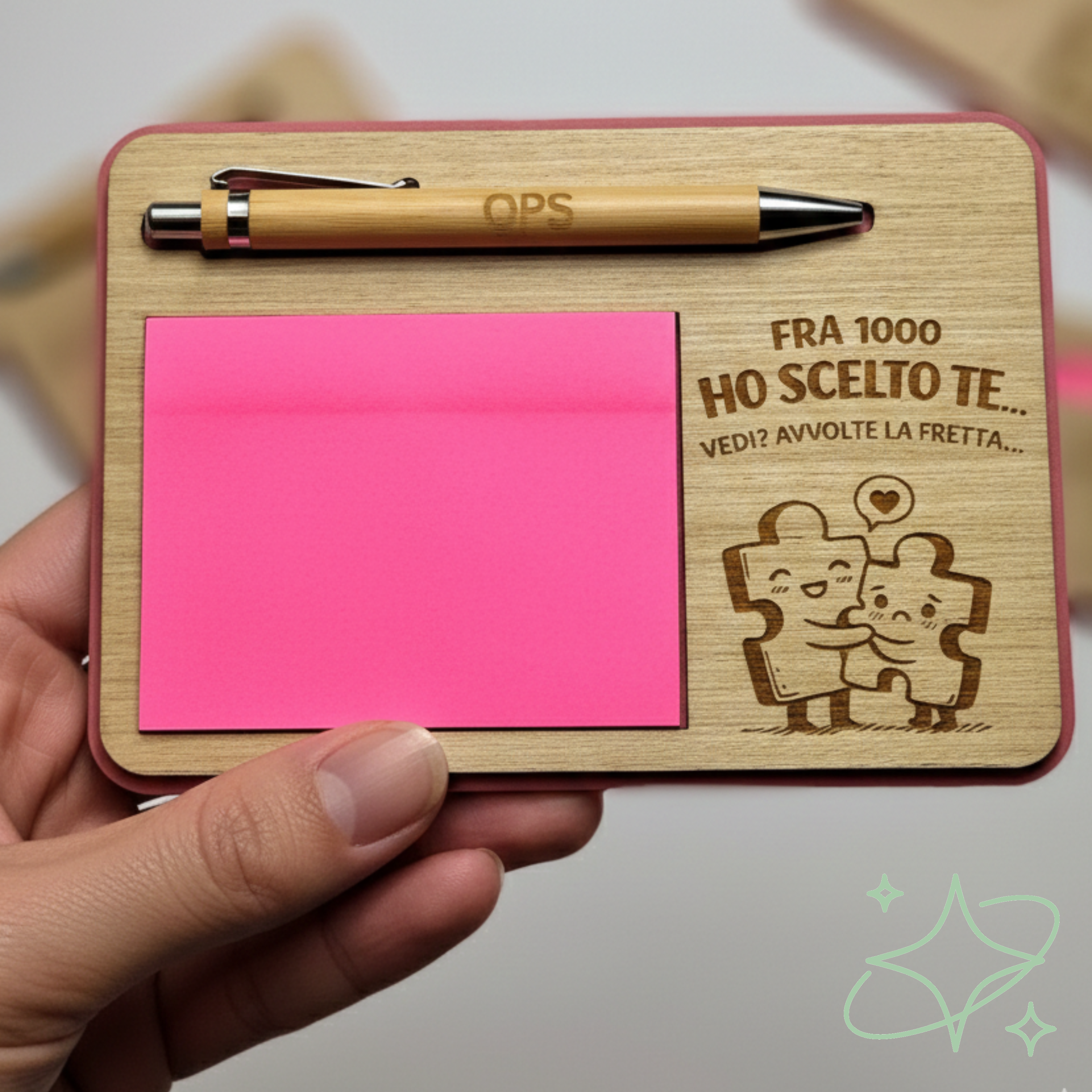 Post-it Kawaii con Frase Umoristica – Cartoleria Creativa & Idea Regalo Originale