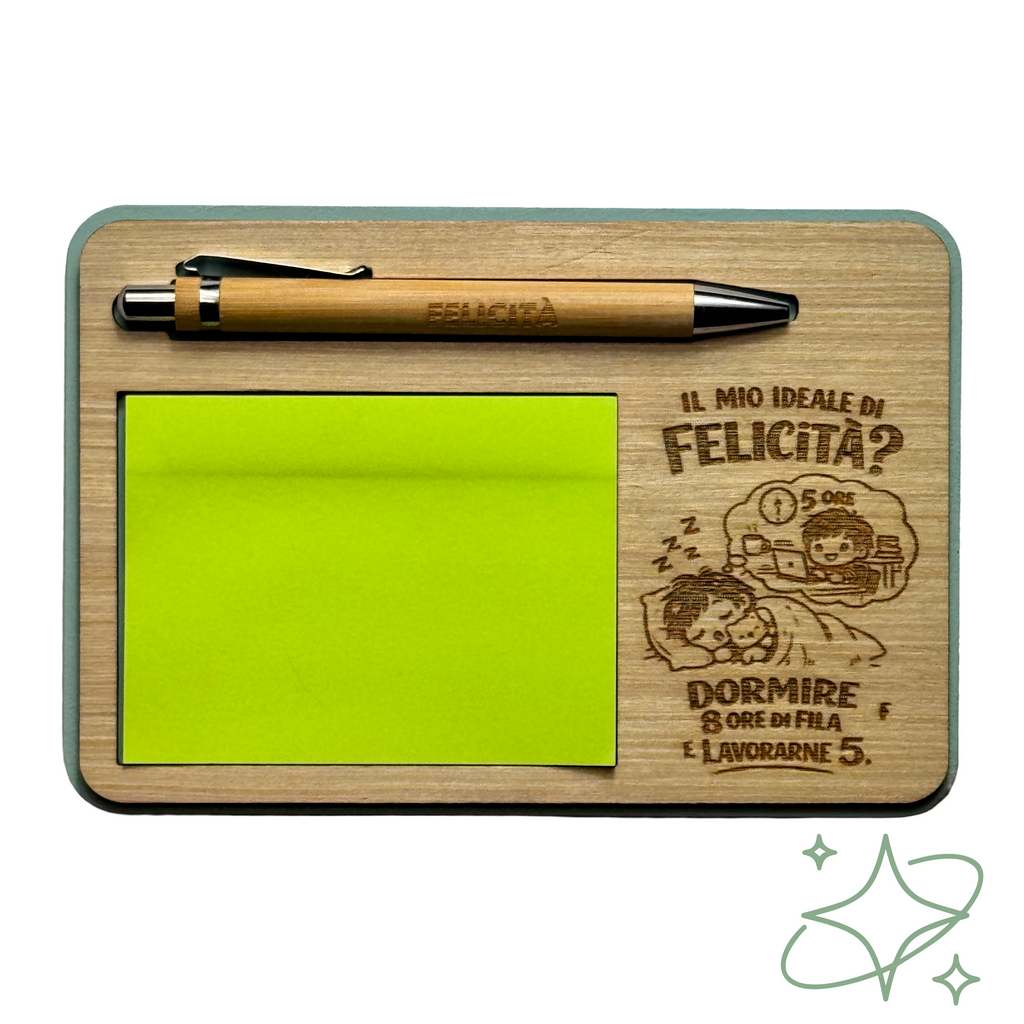 Post-it Kawaii con Frase Umoristica – Cartoleria Creativa & Idea Regalo Originale