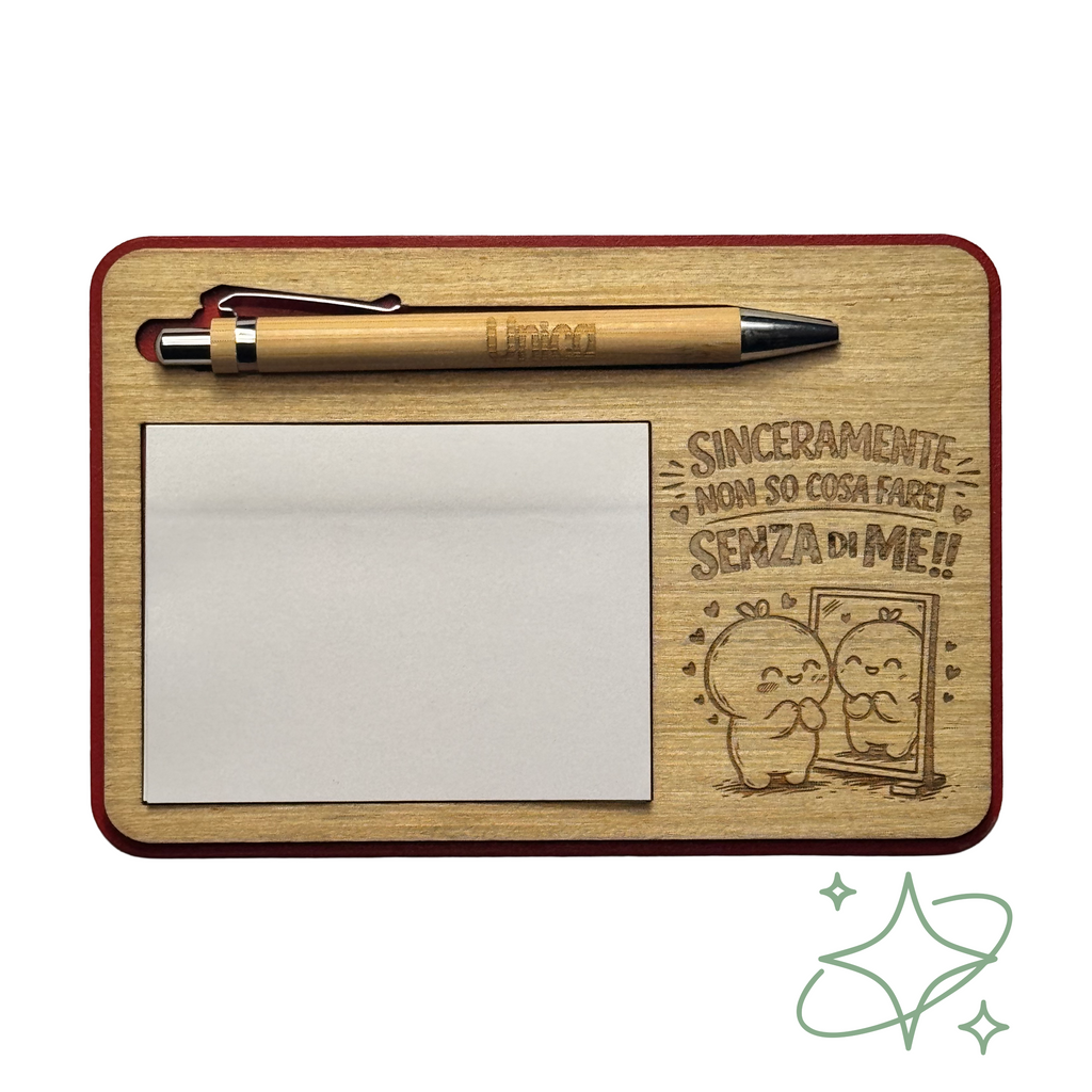 Post-it Kawaii con Frase Umoristica – Cartoleria Creativa & Idea Regalo Originale