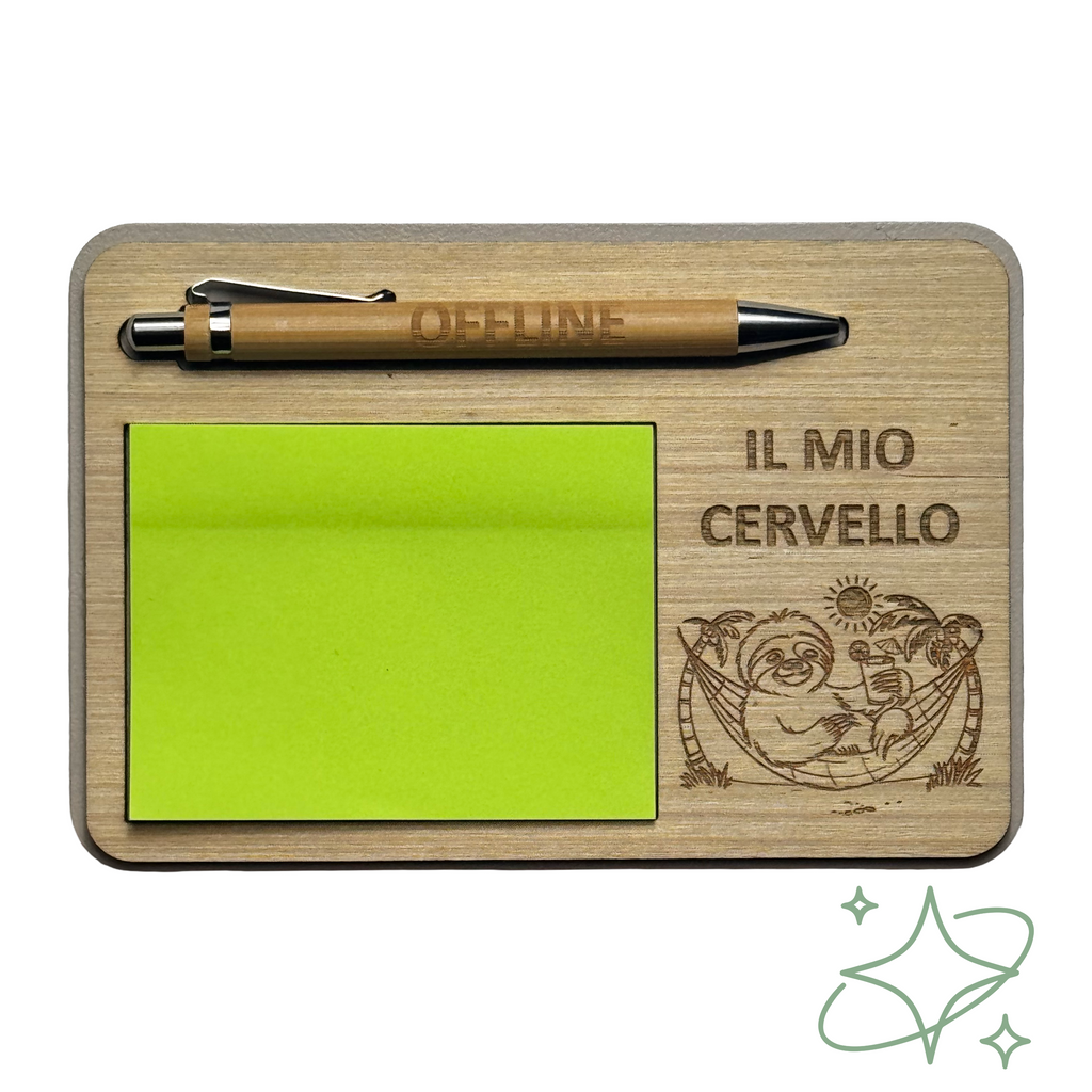 Post-it Kawaii con Frase Umoristica – Cartoleria Creativa & Idea Regalo Originale