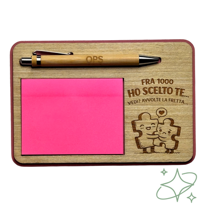 Post-it Kawaii con Frase Umoristica – Cartoleria Creativa & Idea Regalo Originale